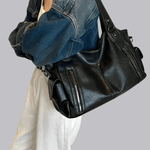Chic Leather Bag 'Madison'™ | Snygg axelremsväska