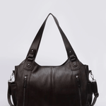 Chic Leather Bag 'Madison'™ | Snygg axelremsväska