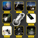 1200LM Ultra Bright Mini Keychain Flashlight™ | Vattentät minificklampa