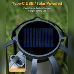 Solar Flame Light™ | Laddningsbar via USB och solenergi