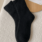 Cozy Ribbed Fleece Lined Crew Socks™ | Höst- och vintersockor
