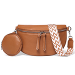 Crossbody Leather Bag 'Ambre'™ | Stijlvolle schoudertas