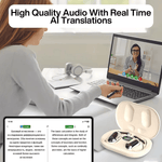 Ultra Smart AI Translator Earbuds™ | Översätter mer än 140 språk!