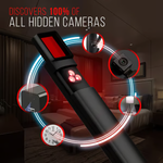 Hidden Camera Detector, GPS Tracker Detector and RF Signal Scanner™ | Upptäck dolda kameror och GPS-spårare!