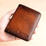 RFID-skyddad läderplånbok ”Bennett”™ | RFID-skyddad