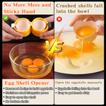 3x EggMaster Pro™ | Knäck ägg på några sekunder – utan att smutsa ner händerna