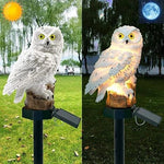 GlowOwl | Magisk Solcellslampa med Uggla