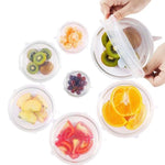 EasyEco™ Silikonlock för förvaring av livsmedel | 6 stycken